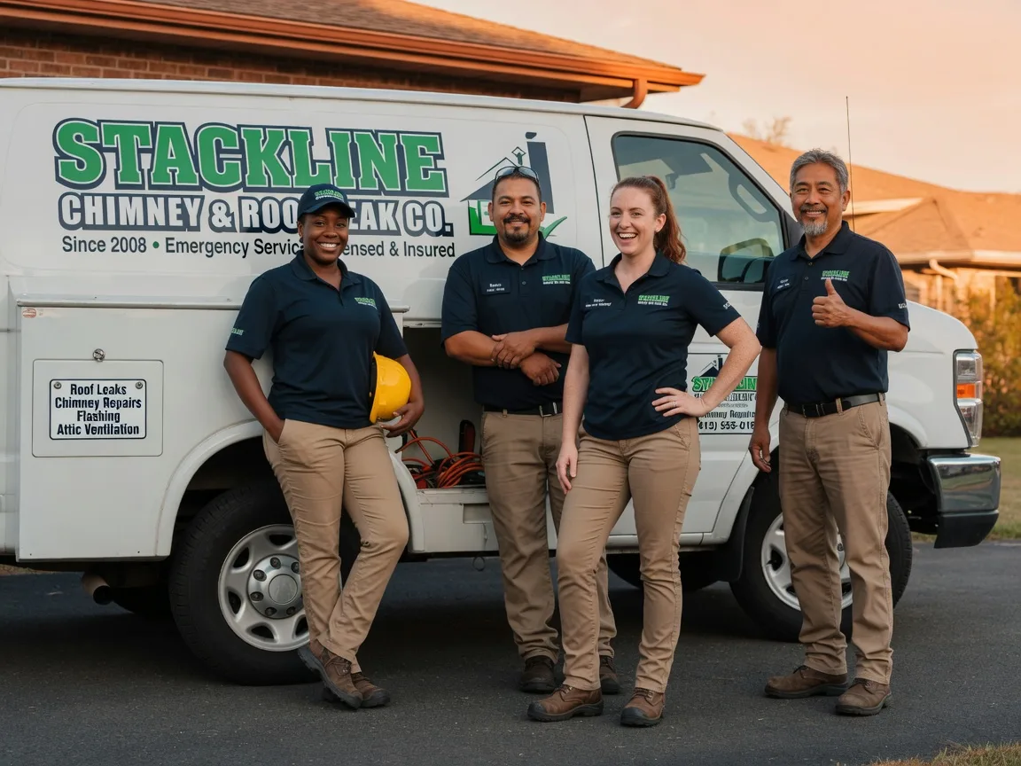 Chimney flashing repair company in Witter Springs, CA
